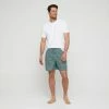 Nic Morris Mens' Woven Sleep Short Green Stripe -Women's Clothing store online BP640792003 green stripe 5