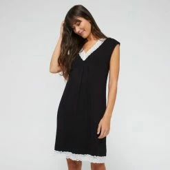 Jane Lamerton Women's Core Nightie Black