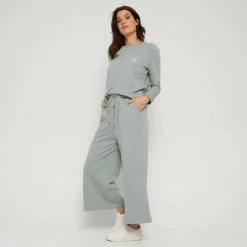 Anthology Wide Leg Pant Sage -Women's Clothing store online BP641027002 sage 5