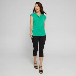 Jane Lamerton Goddess Top Green -Women's Clothing store online BP641066003 green 3