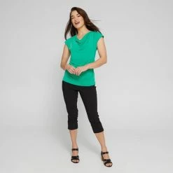 Jane Lamerton Goddess Top Green