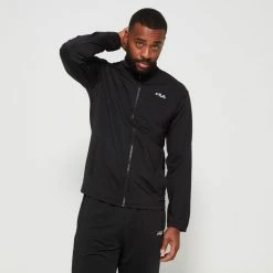 FILA Justin Funnel Neck Jacket Black