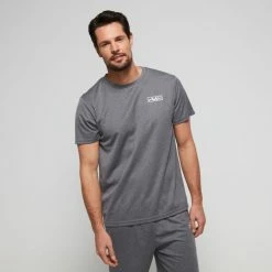 FILA Men's Cooper Mesh Tee Black Marle -Women's Clothing store online BP641148005 blk mle 3