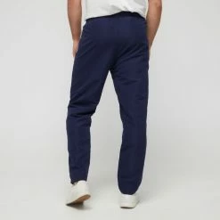 Fila Dilan Microfibre Pant With Contrast Piping New Navy -Women's Clothing store online BP641154002 new nvy 2