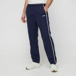 Fila Dilan Microfibre Pant With Contrast Piping New Navy -Women's Clothing store online BP641154002 new nvy