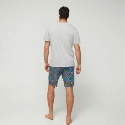 Marvel PJ Box Set Blue & Grey -Women's Clothing store online BP641194002 blue gry 2