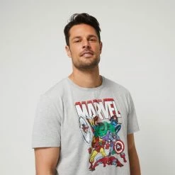 Marvel PJ Box Set Blue & Grey -Women's Clothing store online BP641194002 blue gry 4