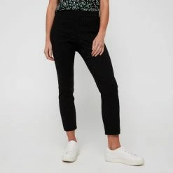 Khoko Smart Jacquard Pant 11 Khoko Smart Jacquard Pant -Women's Clothing store online BP641331002 blk diam