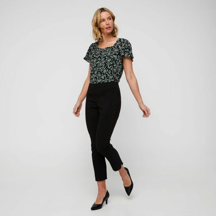 Khoko Smart Jacquard Pant 5 Khoko Smart Jacquard Pant - Image 3