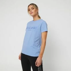Lotto Women's Heritage Tee Blue