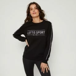 Lotto Women's Heritage Crew Black