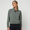 Diadora Oversized Zip Jacket Sage -Women's Clothing store online BP641588001 sage 5