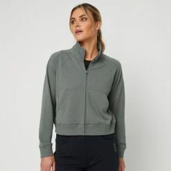 Diadora Oversized Zip Jacket Sage
