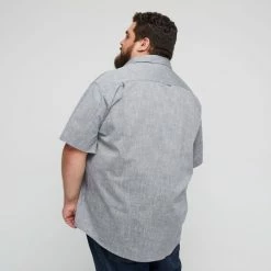 U.S. POLO ASSN. Big Embroidered Logo Short Sleeve Shirt Black 10 U.S. POLO ASSN. Big Embroidered Logo Short Sleeve Shirt Black -Women's Clothing store online BP641589001 black 2