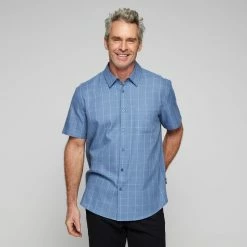 Bronson Casual Men's Curban Short Sleeve Check Shirt Light Blue 11 Bronson Casual Men's Curban Short Sleeve Check Shirt Light Blue -Women's Clothing store online BP641593001 light blue