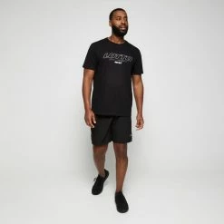 Lotto Men's Dinamico Tee Black -Women's Clothing store online BP641733005 black 5