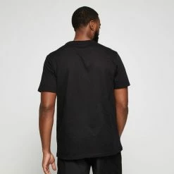 Lotto Men's Logo VII Tee Black -Women's Clothing store online BP641793005 black 3