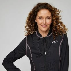 FILA Monica Jacket Black -Women's Clothing store online BP641847003 black 13