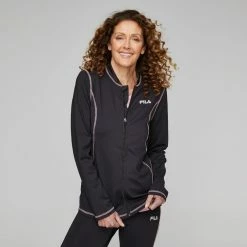FILA Monica Jacket Black -Women's Clothing store online BP641847003 black