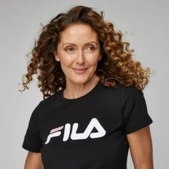 FILA Monica Tee Black -Women's Clothing store online BP641853012 black 10