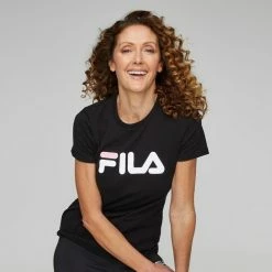 FILA Monica Tee Black -Women's Clothing store online BP641853012 black 13