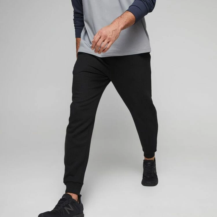 Diadora Men's CVC Fleece Cuff Pant Black 4 Diadora Men's CVC Fleece Cuff Pant Black - Image 2