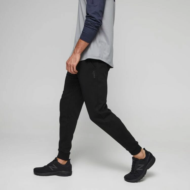 Diadora Men's CVC Fleece Cuff Pant Black 3 Diadora Men's CVC Fleece Cuff Pant Black