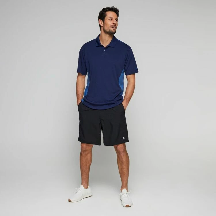 Diadora Men's 9 Inch Tech Active Short Black 5 Diadora Men's 9 Inch Tech Active Short Black - Image 3