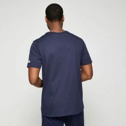 Diadora Men's Heritage T-shirt Navy -Women's Clothing store online BP641964005 navy 3
