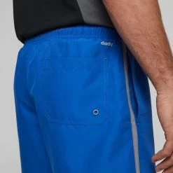 Diadora Heritage Leisure Short Grey-Marle & Cobalt