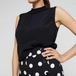 Leona Edmiston Ruby Women's Spot Print Wide Leg Pant Spot Print