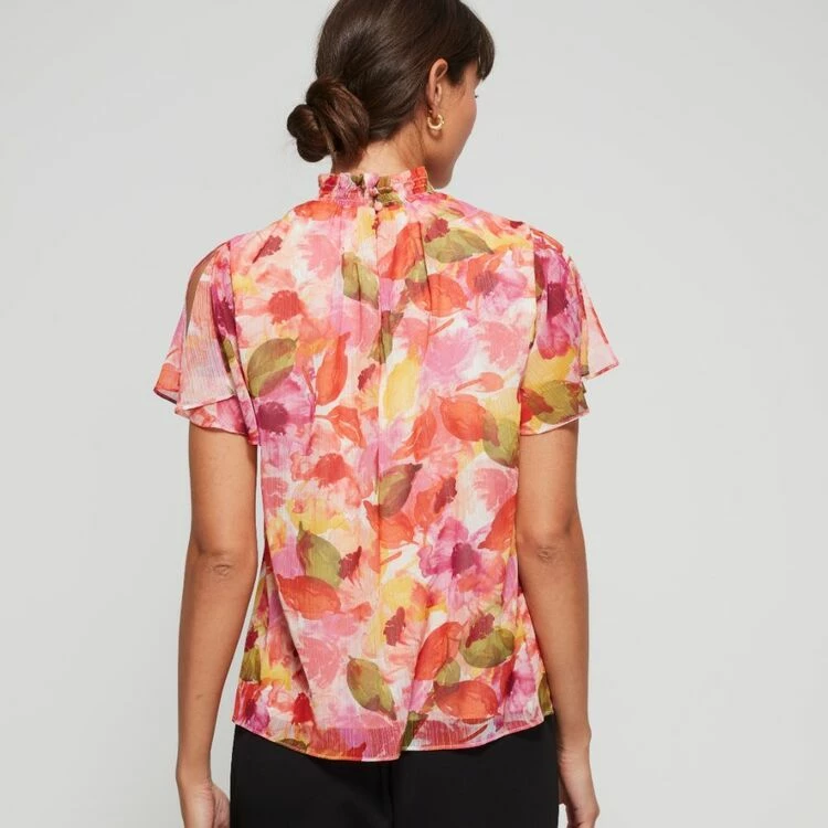 Leona Edmiston Ruby Women's Soft Frill Top Bouquet 6 Leona Edmiston Ruby Women's Soft Frill Top Bouquet - Image 4