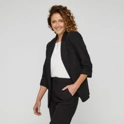 Khoko Smart Women's Core Blazer Black -Women's Clothing store online BP641976003 black 13