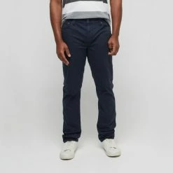 Jeff Banks Stretch 5 Pocket Twill Pant Navy -Women's Clothing store online BP642103005 navy