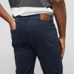 Jeff Banks Stretch 5 Pocket Twill Pant Navy -Women's Clothing store online BP642103005 navy 5