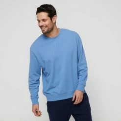 JB Jayson Brunsdon Men's Crew Neck Sweatshirt Blue Steel 11 JB Jayson Brunsdon Men's Crew Neck Sweatshirt Blue Steel -Women's Clothing store online BP642285004 blue steel