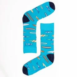 Mitch Dowd Men's Bamboo Beach 3 Pack Socks Multicoloured & Blue 8 - 13 -Women's Clothing store online BP643342001 multi blu 3