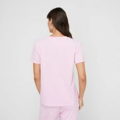 Sash & Rose Everyday Short Sleeve Slogan Sleep Tee Pink 10 Sash & Rose Everyday Short Sleeve Slogan Sleep Tee Pink -Women's Clothing store online BP643871004 pink 2