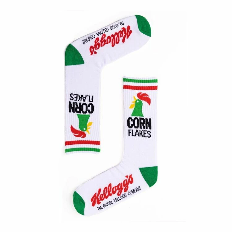 Mitch Dowd Men's Kelloggs Variety Sport Crew Sock 3 Pack Multicoloured & White 8 - 13 7 Mitch Dowd Men's Kelloggs Variety Sport Crew Sock 3 Pack Multicoloured & White 8 - 13 - Image 5