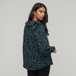 Khoko Collection Ruffle Top Ditzy Floral -Women's Clothing store online BP644725001 ditzy flor 3