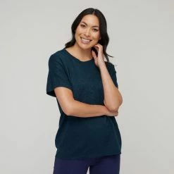 Savannah Pointelle Knit Top Dark Green -Women's Clothing store online BP644761005 dark green