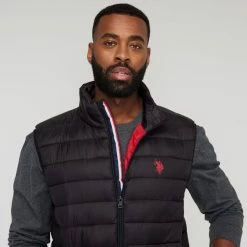 U.S. Polo Assn. U.S. Polo Association Basic Puffer Vest Black