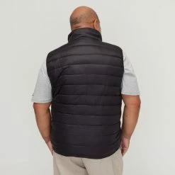 U.S. Polo Assn. Big Polyester Puffer Vest Black -Women's Clothing store online BP645096006 black 2