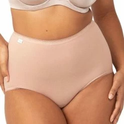 Sloggi Maxi Full Brief 2 Pack Beige & Navy 11 Sloggi Maxi Full Brief 2 Pack Beige & Navy -Women's Clothing store online BP645127001 bei nvy 3