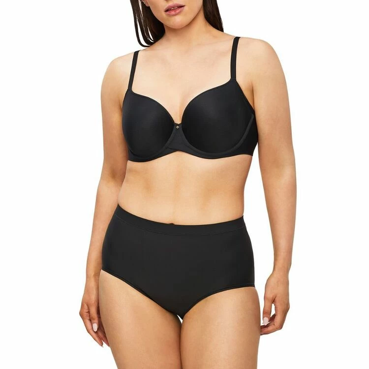 Nancy Ganz Women's Body Sculpt Waisted Brief Black 4 Nancy Ganz Women's Body Sculpt Waisted Brief Black - Image 2