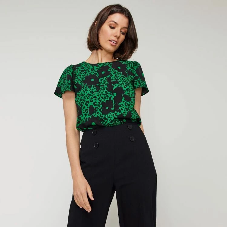 Jane Lamerton Button Seam Pant Black 3 Jane Lamerton Button Seam Pant Black