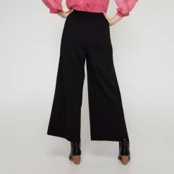 Leona Edmiston Ruby Button Cullote Black -Women's Clothing store online BP646116001 black 3