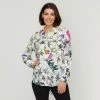 Leona Edmiston Ruby Ivory Butterfly Shirt Butterfly