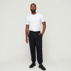 Bronson Basic Cross Trackpant Black -Women's Clothing store online BP646145005 black 3