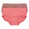 Ambra Smooth Lines Microfibre Midi Brief Pink & Brown 2 Ambra Smooth Lines Microfibre Midi Brief Pink & Brown -Women's Clothing store online BP646803001 pnk brn